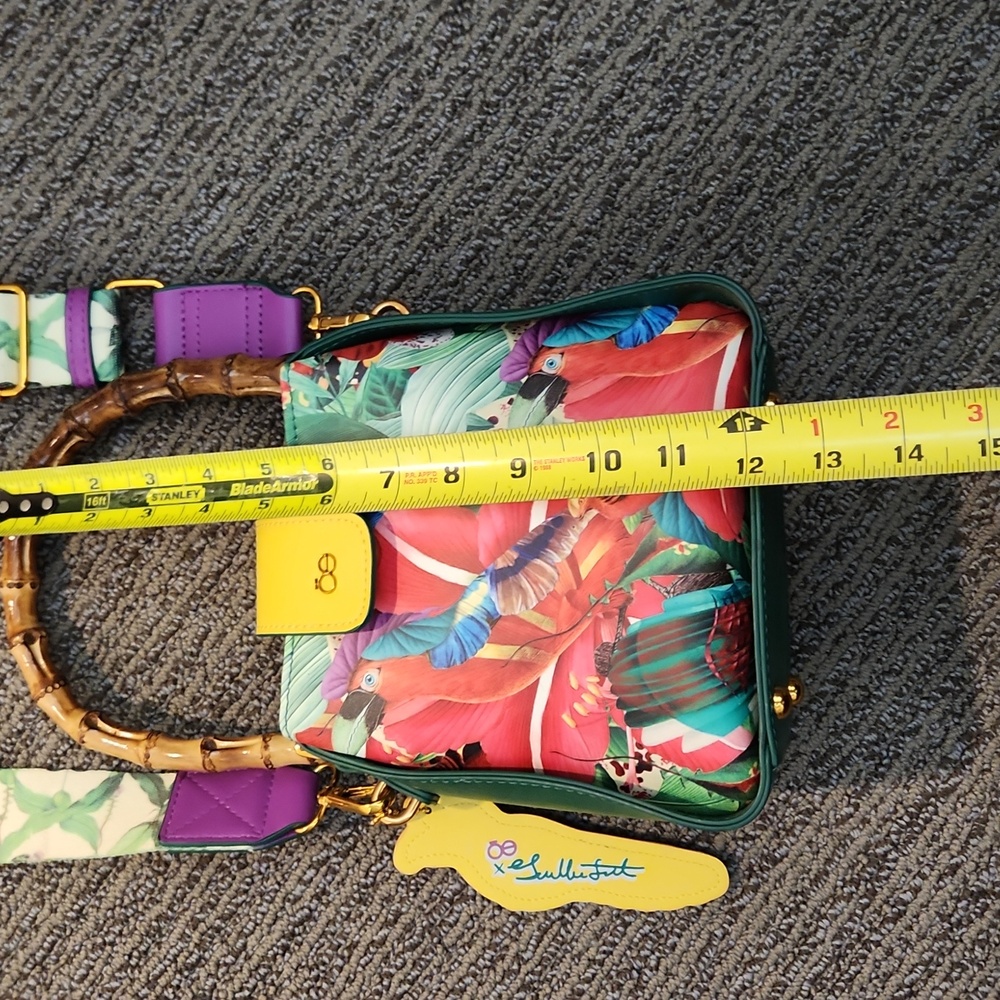 Cloe Guillermo Flores Tropical Print Bag - Picture 6 of 16